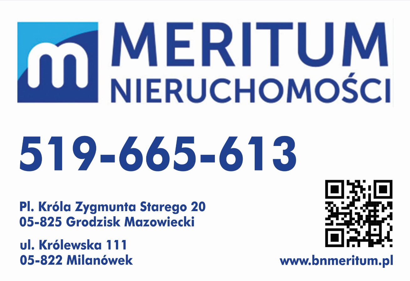 MERITUM NIERUCHOMOŚCI Piotr Kot Spółka Jawna - biuro nieruchomości MILANÓWEK biuro nieruchomości MILANÓWEK